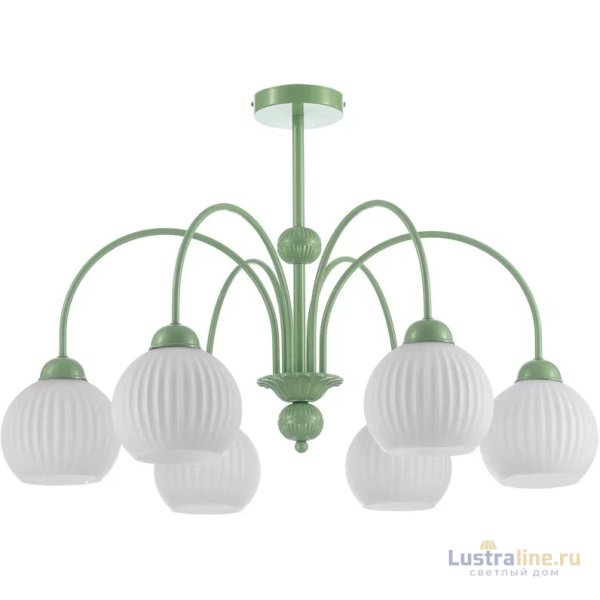Люстра на штанге Myfar Flora MR2271-6C Люстра на штанге Myfar Flora MR2271-6C