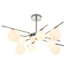 Люстра на штанге Escada Sphere 642/8P Silver УЦ