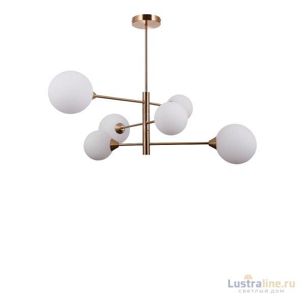 Люстра на штанге Moderli Molecule V10838-6P Люстра на штанге Moderli Molecule V10838-6P