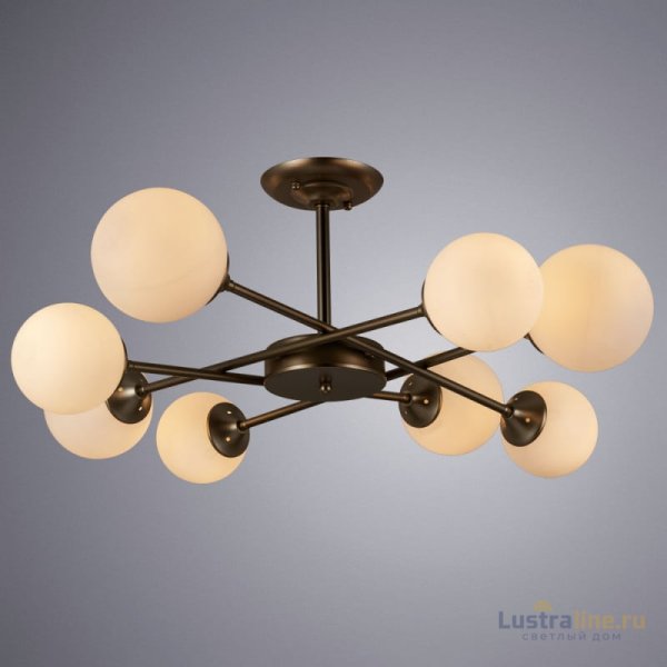 Люстра на штанге ARTE Lamp A2703PL-8SG УЦ Люстра на штанге ARTE Lamp A2703PL-8SG УЦ