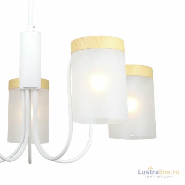 Люстра на штанге Escada Harmony 1172/5P White