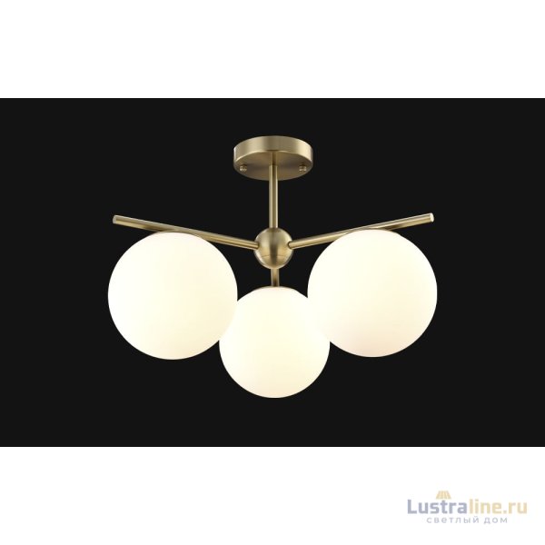 Люстра на штанге Crystal Lux FELIZ SP-PL3 BRONZE/WHITE