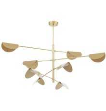 Люстра на штанге MyFar Valentina MR1953-8C