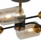 Люстра на штанге Illumico IL8243-4COU-79 BK BR