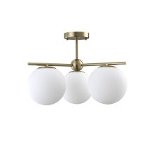 Люстра на штанге Crystal Lux FELIZ SP-PL3 BRONZE/WHITE