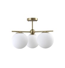 Люстра на штанге Crystal Lux FELIZ SP-PL3 BRONZE/WHITE