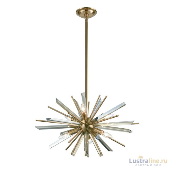 Люстра на штанге Delight Collection P68112-6AB antique brass
