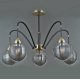 Люстра на штанге Illumico IL0433-5PSQ-79 BK AB