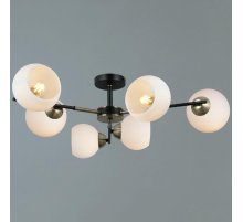 Люстра на штанге Illumico IL0469-6CSQ-24 BK AB LIBRA