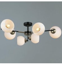 Люстра на штанге Illumico IL0469-6CSQ-24 BK AB LIBRA