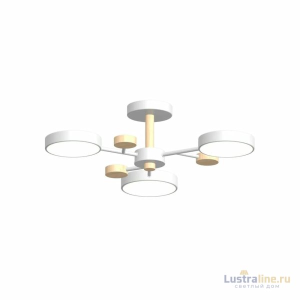 Люстра на штанге LED4U L3203-620 WH