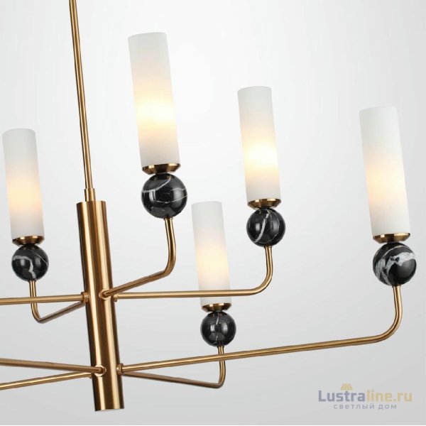 Люстра на штанге Odeon Light Midcent Lolla 4361/8 Люстра на штанге Odeon Light Midcent Lolla 4361/8