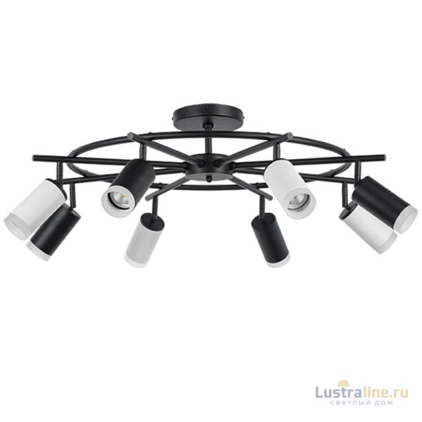 Люстра на штанге Lightstar Rullo LR7183743640 (571718+214437-4+214436-4+202430-8)