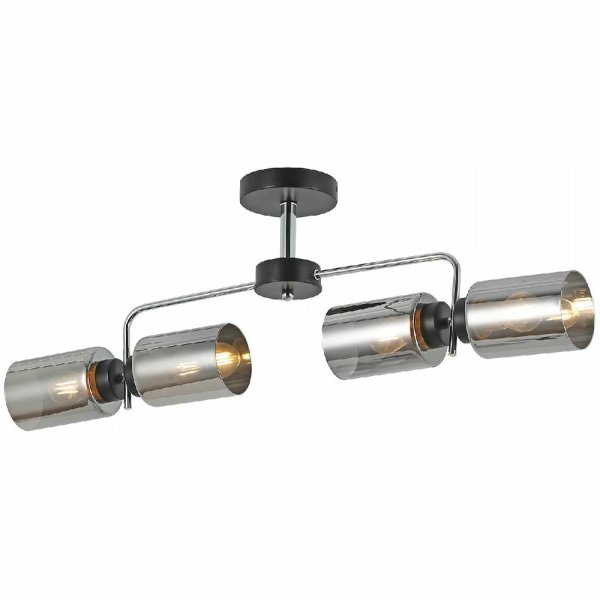 Люстра на штанге Illumico IL8249-4COU-79 BK CR