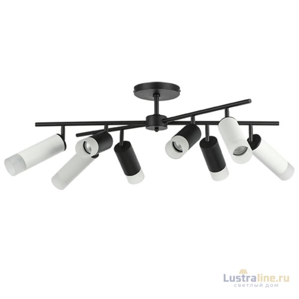 Люстра на штанге Lightstar Rullo LR7283748641 (571728+214437-4+214486-4+202431-8)