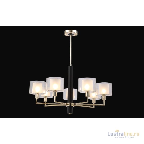 Люстра на штанге Crystal Lux MAESTRO SP-PL7 GOLD Люстра на штанге Crystal Lux MAESTRO SP-PL7 GOLD