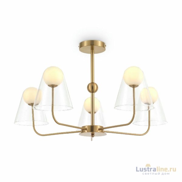 Люстра на штанге Freya Doublety FR5382PL-05BS Люстра на штанге Freya Doublety FR5382PL-05BS