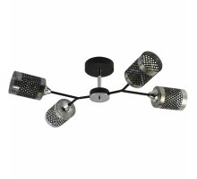 Люстра на штанге Reluce 01405-3.3-04B BK+CR