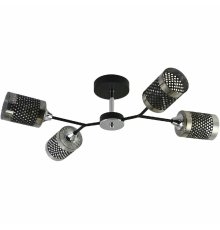 Люстра на штанге Reluce 01405-3.3-04B BK+CR