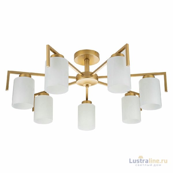 Люстра на штанге Escada Style 1142/7P Gold
