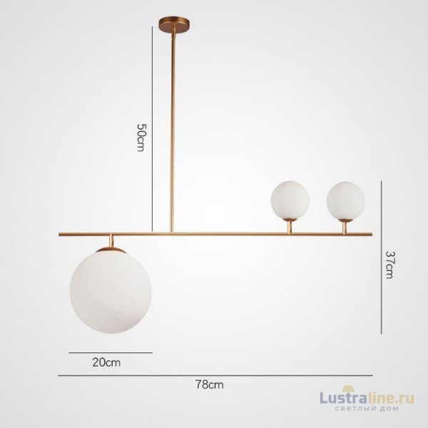 Люстра на штанге ImperiumLoft Vasty 141121-26