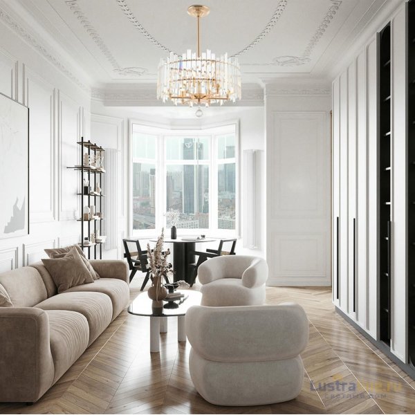 Люстра на штанге Arte Milano Sorrento 372409/6/350/470 GD