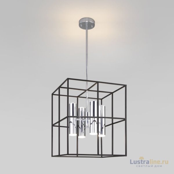 Люстра на штанге Eurosvet Adamson 70142/8 хром a060670