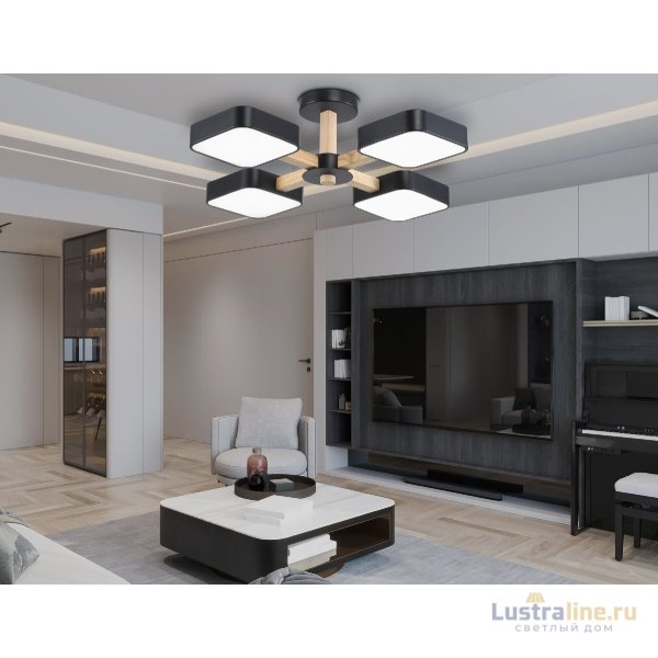 Люстра на штанге Ambrella Light Linetech Comfort FL4880