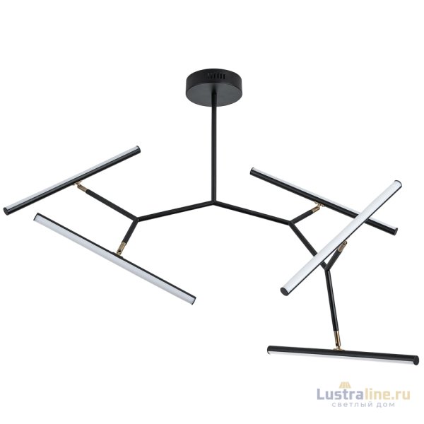 Люстра на штанге Arte Lamp Zulu A2170PL-49BK Люстра на штанге Arte Lamp Zulu A2170PL-49BK