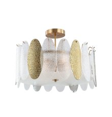 Люстра на штанге iLamp Dolce 15552-6 ANB+MULT