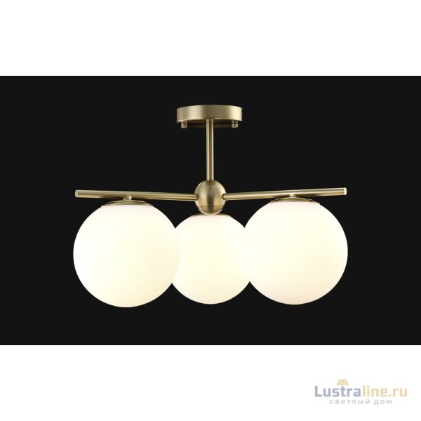 Люстра на штанге Crystal Lux FELIZ SP-PL3 BRONZE/WHITE