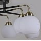 Люстра на штанге Illumico IL0252-8CSQ-79 BK AB