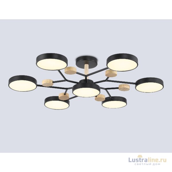 Люстра на штанге Ambrella Light Linetech Comfort FL4866 Люстра на штанге Ambrella Light Linetech Comfort FL4866
