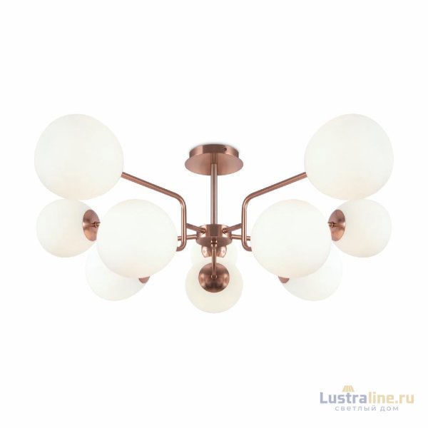 Люстра на штанге Maytoni Erich MOD221PL-10G