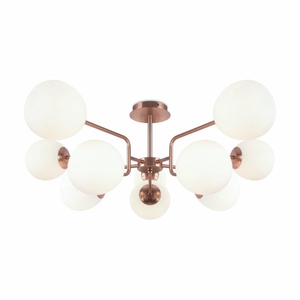 Люстра на штанге Maytoni Erich MOD221PL-10G