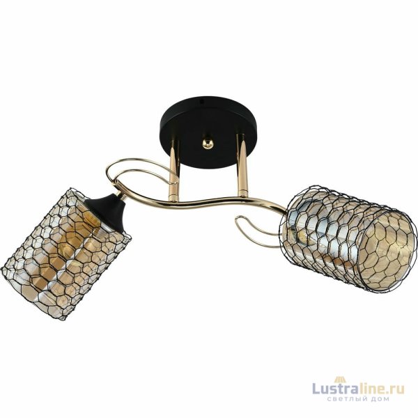 Люстра на штанге Reluce 01309-0.3-02 BK+FGD