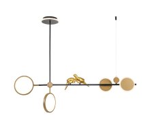 Люстра на штанге Arte Lamp Toliman A2613SP-4BK