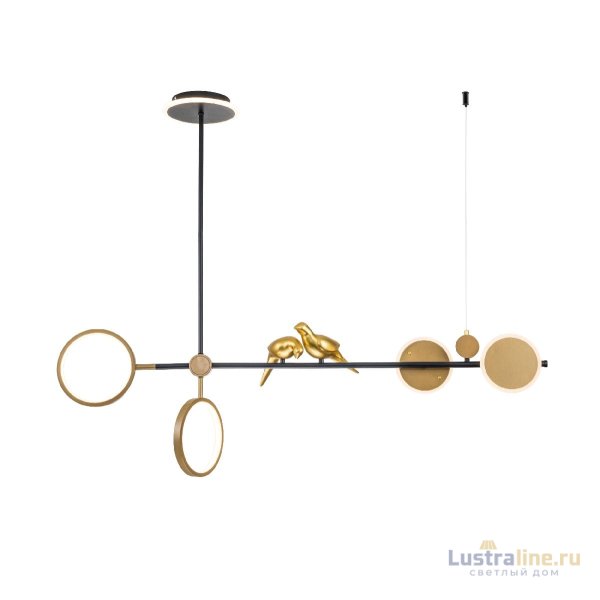 Люстра на штанге Arte Lamp Toliman A2613SP-4BK