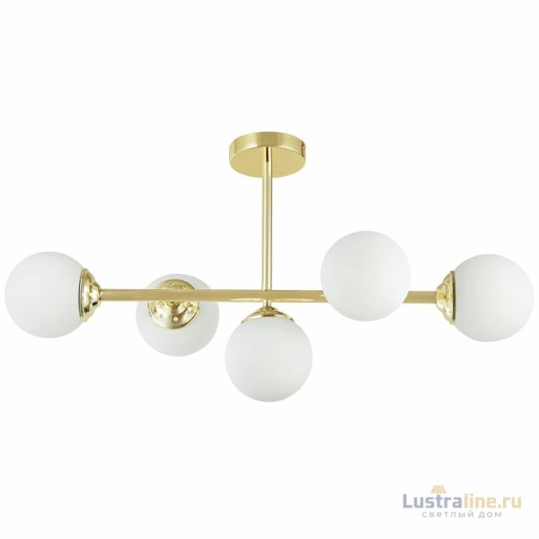 Люстра на штанге Lampit Fino TP 2008-5 GD Люстра на штанге Lampit Fino TP 2008-5 GD