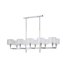 Люстра на штанге Crystal Lux MAESTRO SP-PL10 L1100 CHROME