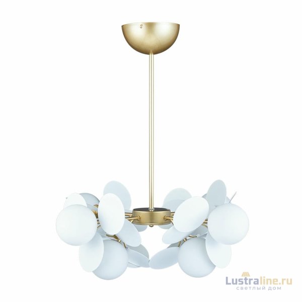 Люстра на штанге Loft IT Matisse 10008/8 white Люстра на штанге Loft IT Matisse 10008/8 white