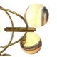Люстра на штанге Delight Collection Planet KG1122P-7B brass