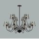 Люстра на штанге Lumion Smoky 6570/12C
