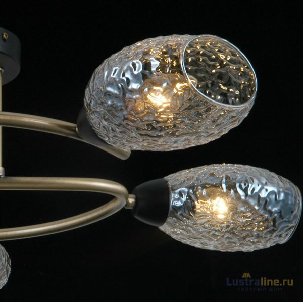 Люстра на штанге Illumico IL0300-5CSQ-79 BK AB