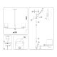 Люстра на штанге Ambrella Light High Light Modern LH57041