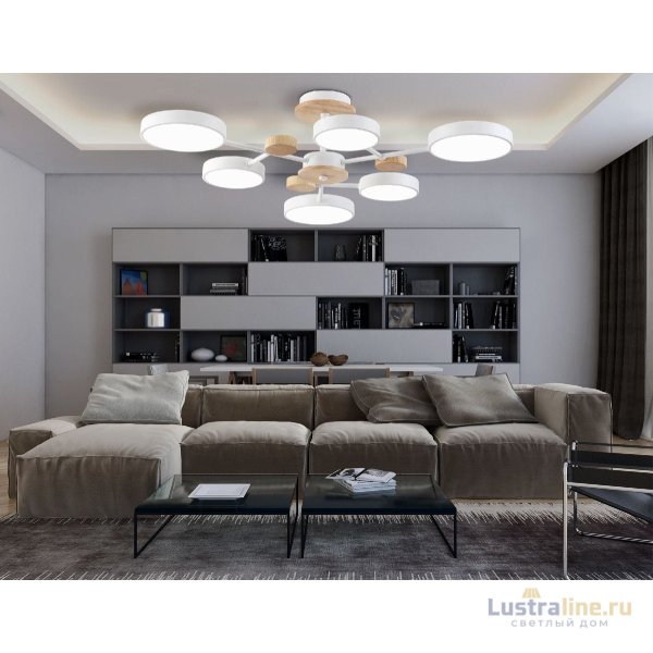 Люстра на штанге Ambrella Light Linetech Comfort FL4861
