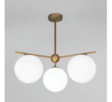 Люстра на штанге Eurosvet Marbella 60147/3 латунь a063853