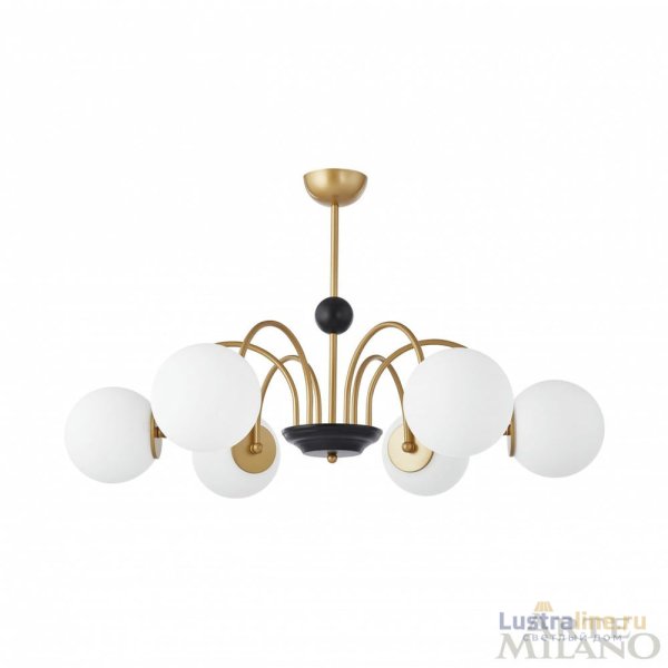 Люстра на штанге Arte Milano Napoli 312066/D850/6 BS/BK