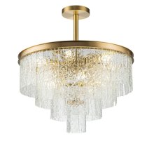 Люстра на штанге Belfast Harland 6308-6 BR CL