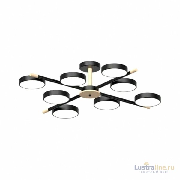 Люстра на штанге LED4U L3209-860 BK